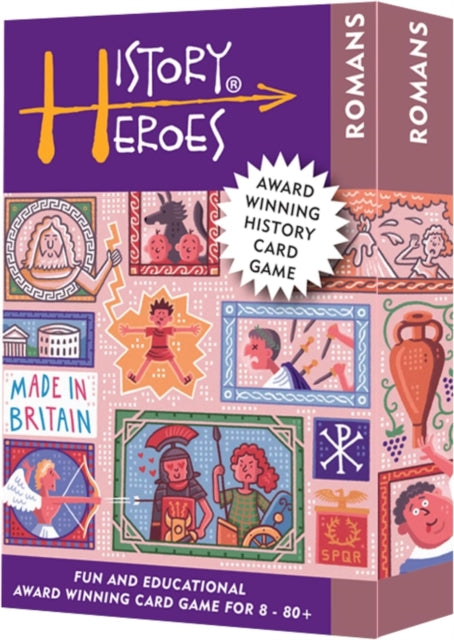 Book cover of: History Heroes: ROMANS card game