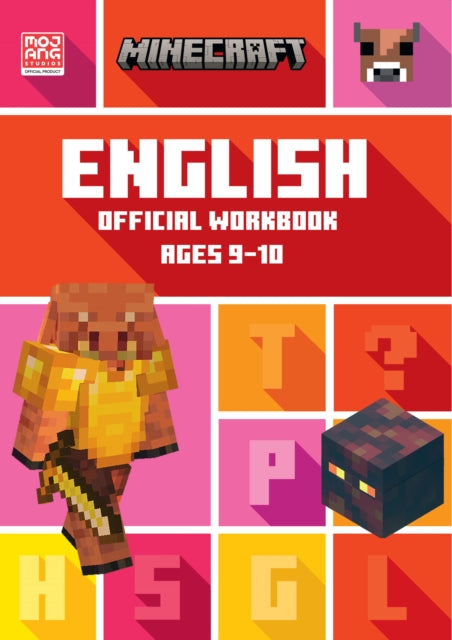 Minecraft English Ages 9-10, Official Workbook 9780008462840 Collins Collins KS2