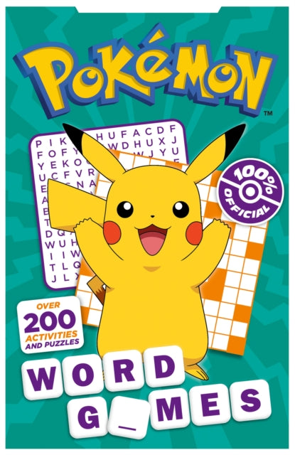 Book cover of: Pokemon Word Games. By: Pokémon