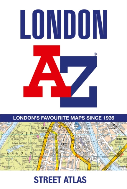 London A-Z Street Atlas, Detailed and Accurate Iconic Street Map of London 9780008663490 A-Z Maps