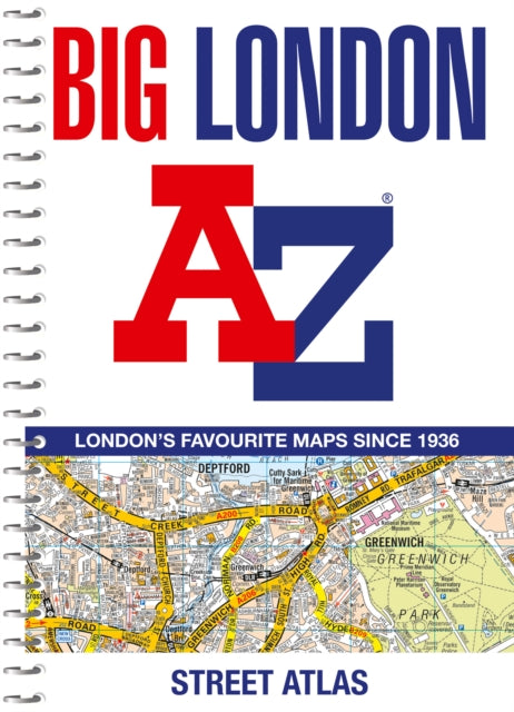 Book cover of: Big London A-Z Street Atlas. By: A-Z Maps
