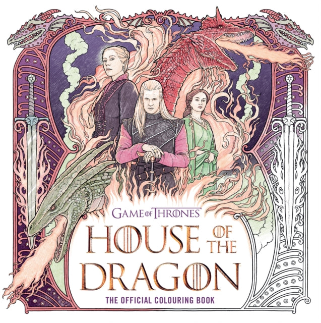 House of the Dragon: The Official Colouring Book 9780008719708 Random House Worlds