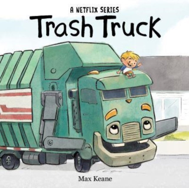 Book cover of: Trash Truck Board Book. By: Max Keane