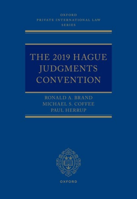 Book cover of: 2019 Hague Judgments Convention. By: Ronald A. Brand