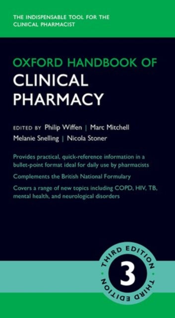 Book cover of: Oxford Handbook of Clinical Pharmacy