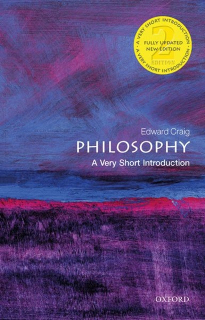 Philosophy, A Very Short Introduction 9780198861775 Edward Craig