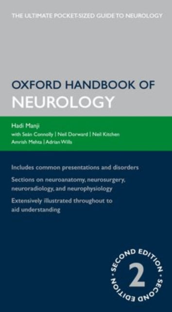 Book cover of: Oxford Handbook of Neurology. By: Hadi Manji