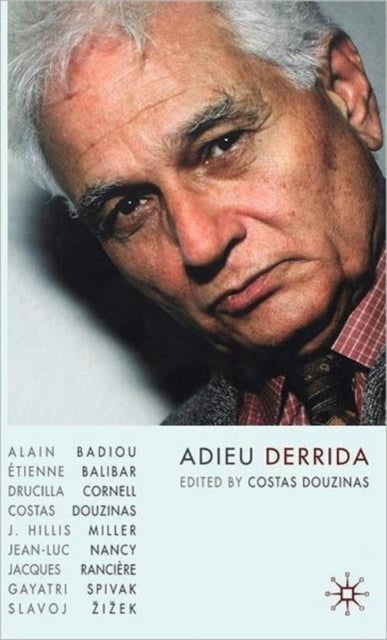 Book cover of: Adieu Derrida. By: Costas Douzinas