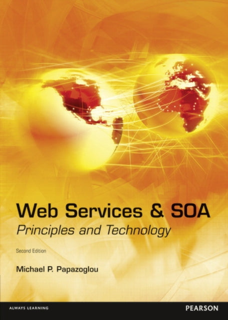 Book cover of: Web Services and SOA. By: M. Papazoglou
