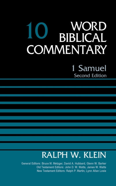 Book cover of: 1 Samuel, Volume 10. By: Ralph W. Klein