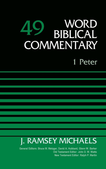 Book cover of: 1 Peter, Volume 49. By: J. Ramsey Michaels