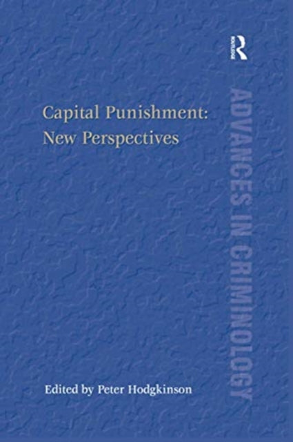 Book cover of: Capital Punishment: New Perspectives. By: Peter Hodgkinson
