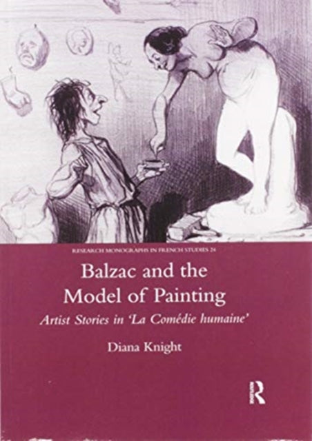 Book cover of: Balzac and the Model of Painting. By: Diana Knight