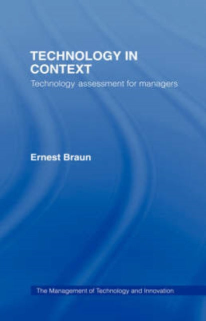 Book cover of: Technology in Context