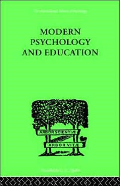 Book cover of: Modern Psychology And Education. By: MARY & O STURT