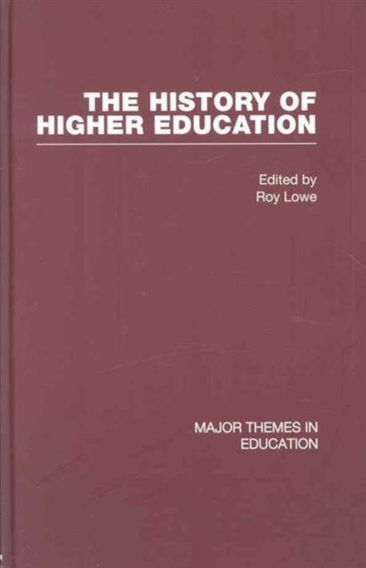 Book cover of: History of Higher Education