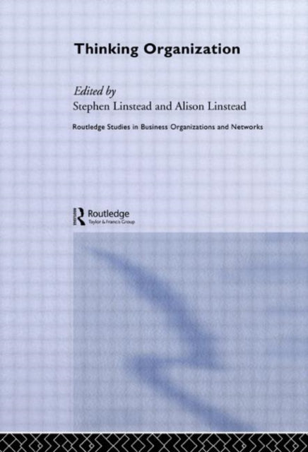 Book cover of: Thinking Organization. By: Stephen Linstead