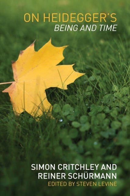 Book cover of: On Heidegger's Being and Time. By: Reiner Schürmann