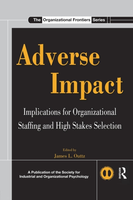Book cover of: Adverse Impact. By: James L. Outtz