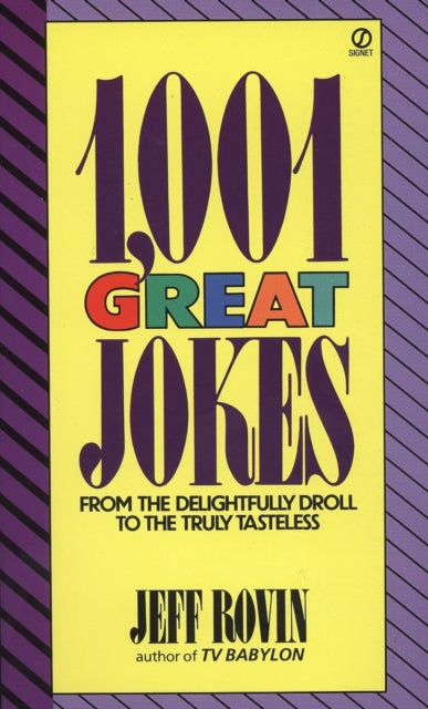 Book cover of: 1,001 Great Jokes. By: Jeff Rovin