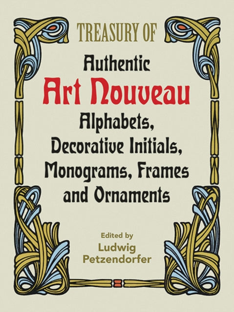 Book cover of: Treasury of Authentic Art Nouveau