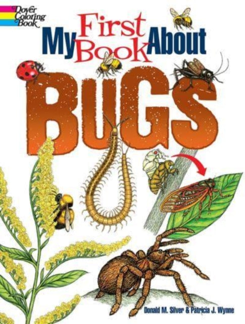 Book cover of: My First Book About Bugs. By: Patricia J. Wynne