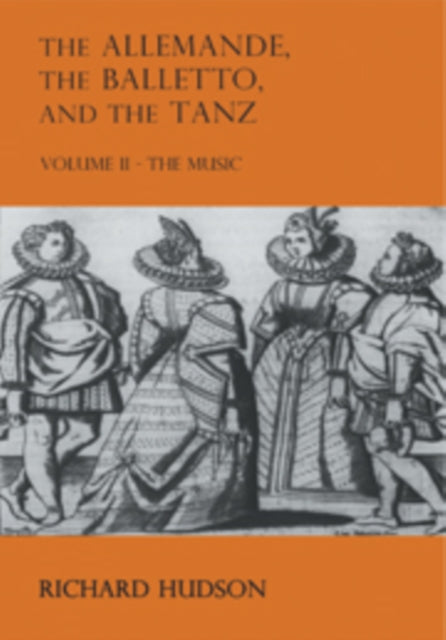 Book cover of: Allemande and the Tanz. By: Richard Hudson