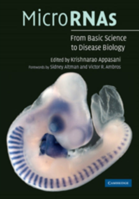 Book cover of: MicroRNAs. By: Krishnarao Appasani
