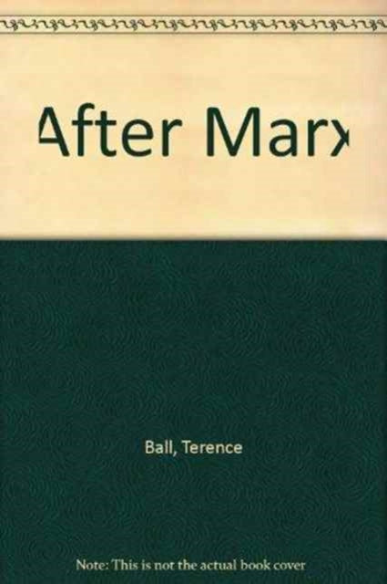 Book cover of: After Marx