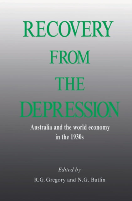 Book cover of: Recovery from the Depression