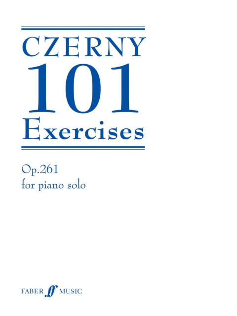 Book cover of: 101 Exercises For Piano