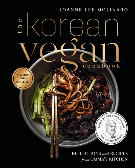 Book cover of: Korean Vegan Cookbook. By: Joanne Lee Molinaro