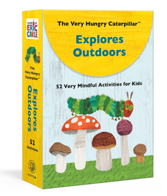 Book cover of: Very Hungry Caterpillar Explores Outdoors. By: Eric Carle