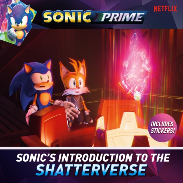 Book cover of: Sonic's Introduction to the Shatterverse. By: Kiel Phegley