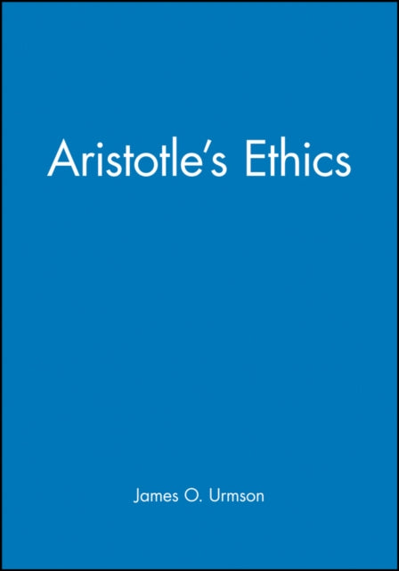 Book cover of: Aristotle's Ethics. By: J. O. Urmson