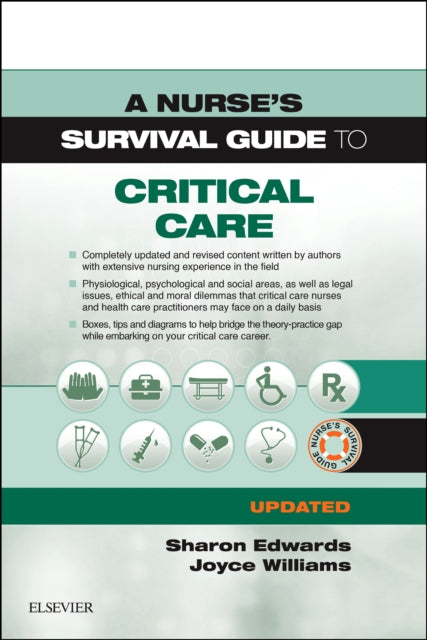 Book cover of: Nurse's Survival Guide to Critical Care - Updated Edition. By: Sharon L. Edwards