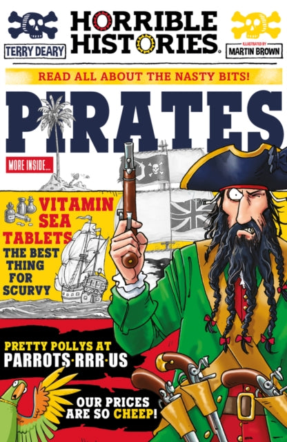Pirates (newspaper edition) 9780702318061 Terry Deary