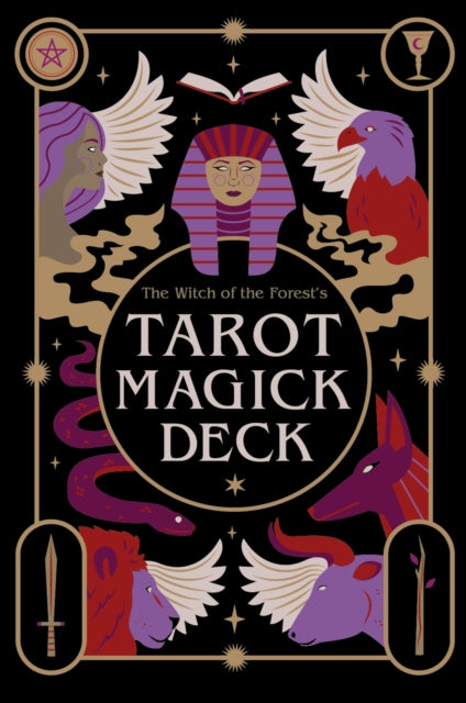 Book cover of: Witch of the Forest's Tarot Magick Deck