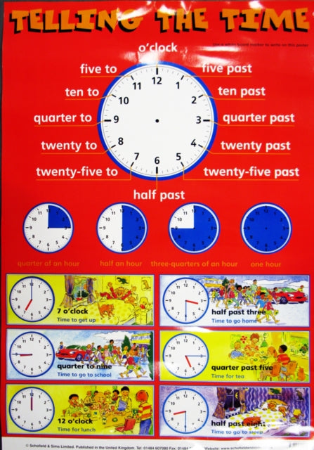 Book cover of: Telling the Time
