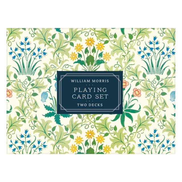 Book cover of: William Morris Playing Card Set. By: Galison