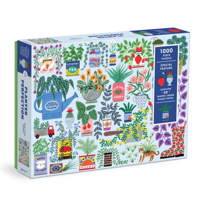 Book cover of: Planter Perfection 1000 Piece Puzzle with Shaped Pieces