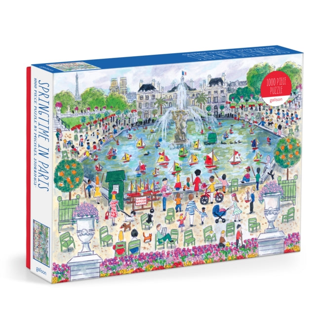 Book cover of: Michael Storrings Springtime in Paris 1000 Piece Puzzle