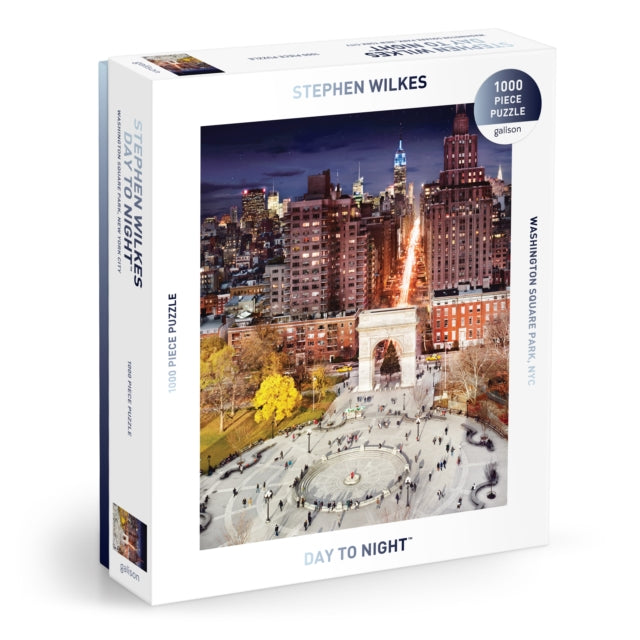 Book cover of: Stephen Wilkes Day To Night™ Washington Square Park 1000 Piece Puzzle