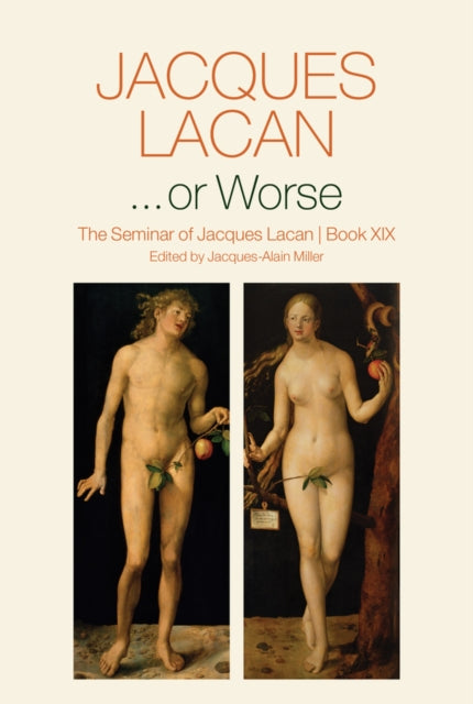 Book cover of: ...or Worse. By: Jacques Lacan