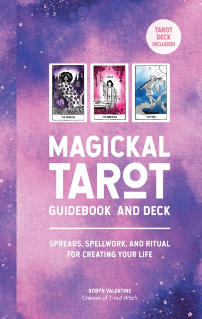 Book cover of: Magickal Tarot Guidebook and Deck