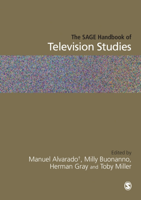 Book cover of: SAGE Handbook of Television Studies. By: Toby Miller