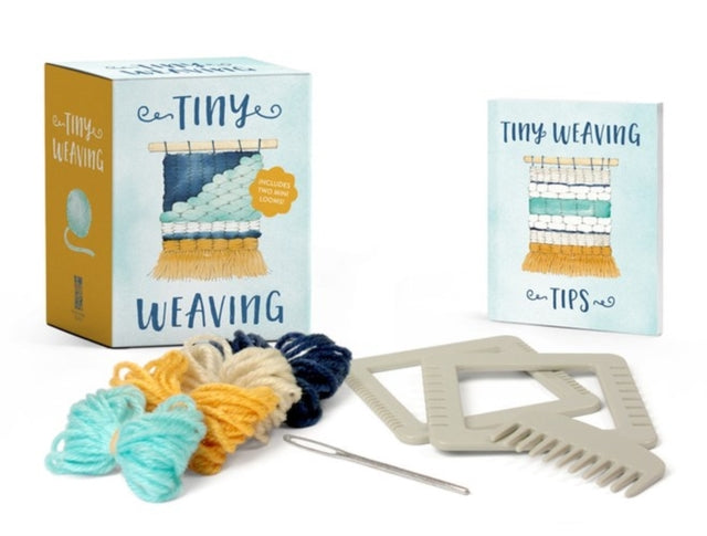 Book cover of: Tiny Weaving. By: Emily Loy