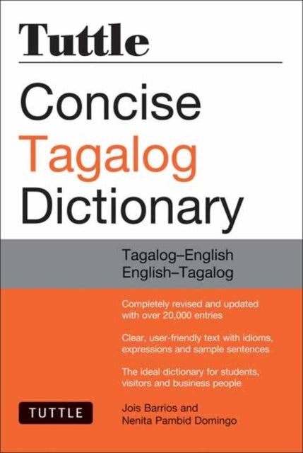 Book cover of: Tuttle Concise Tagalog Dictionary. By: Joi Barrios