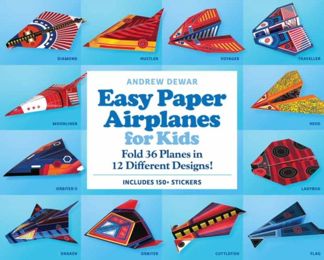 Book cover of: Easy Paper Airplanes for Kids Kit. By: Andrew Dewar