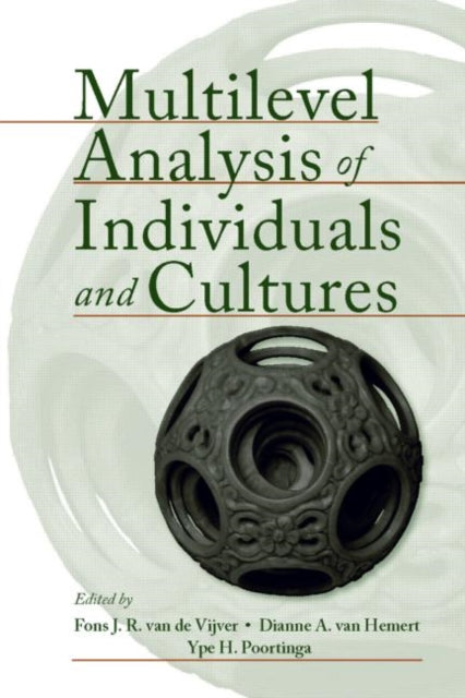 Book cover of: Multilevel Analysis of Individuals and Cultures
